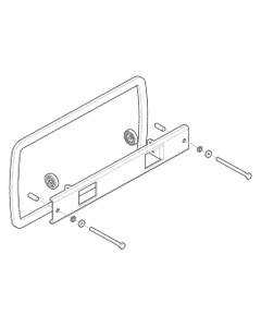 Humminbird IDMK H7 RD - In-Dash Mounting Kit HELIX 7 Models REINFORCED