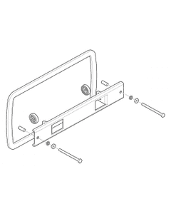 Humminbird IDMK H7 RD - In-Dash Mounting Kit HELIX 7 Models REINFORCED