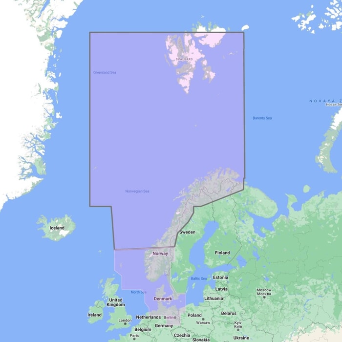 Furuno TimeZero Wide Area Chart: North Sea and Denmark | Sealutions Marine