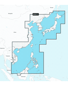 Navionics Platinum+ Large Chart: AE011L - China Sea & Japan