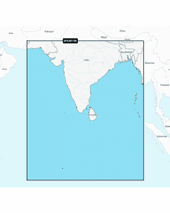 Navionics Platinum+ Regular Chart: AW015R - Indian Subcontinent