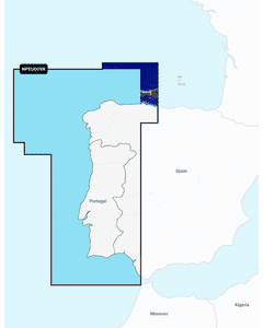 Navionics Platinum+ Regular Chart: EU009R - Portugal & Spain NW