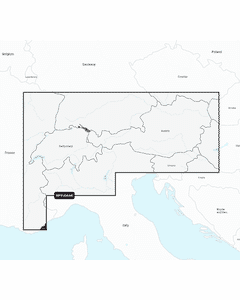 Navionics Platinum+ Regular Chart: EU066R - Alpine Lakes & Rivers