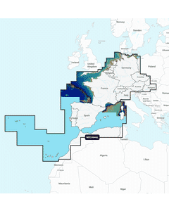 Navionics Platinum+ Large Chart: EU646L - Europe Central & West