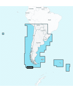 Navionics Platinum+ Large Chart: SA005L - Chile Arg & Easter Isl.