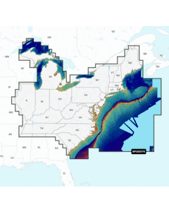 Navionics Platinum+ Regular Chart: US007R - US East
