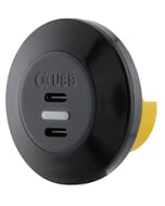 Alfatronix PVPRO-CCBFF Double USB C Charger - Black Front Fit