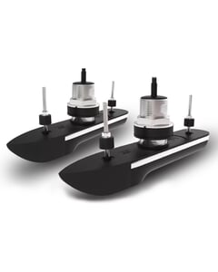 Raymarine RVM-412 RealVision MAX 3D SS Thru-Hull Transducer Pair - 12°