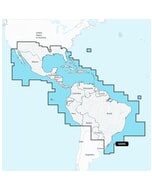 Garmin Navionics + Chart: SA004L - Mexico, Caribbean to Brazil