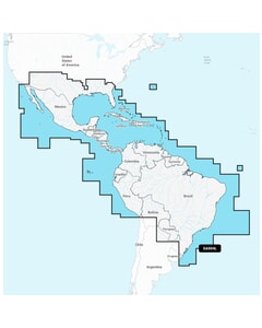 Garmin Navionics + Chart: SA004L - Mexico, Caribbean to Brazil