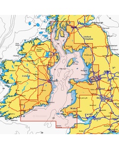 Navionics+ Small Chart: 826 - Irish Sea and Scotland South West - SD-Card