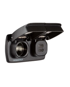 Scanstrut Flip Pro Multi - Dual USB-C & 12V Socket (Front or Rear Fit)
