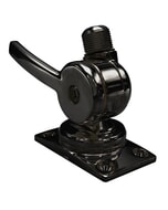 Shakespeare Marine 6187-BL S/Steel Low Profile Ratchet Mount - Black