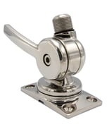 Shakespeare 6187 Stainless Steel Low Profile Ratchet Mount