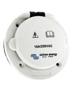 Victron Power Inlet 16A Shore Cable polyamid with cover