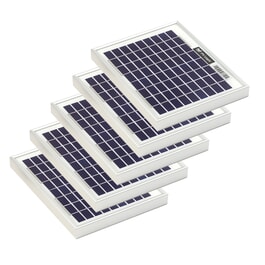 5 Rib Solar Safe Solar Technology 5 x 5W Rigid Solar Panels Pack | Sealutions Marine
