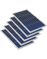 Solar Technology 5 x 30W Rigid Solar Panels Pack