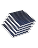 Solar Technology 5 x 45W Rigid Solar Panels Pack