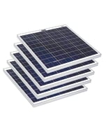 Solar Technology 5 x 60W Rigid Solar Panels Pack
