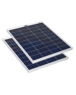 Solar Technology 2 x 80W Rigid Solar Panels Pack