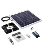 Solar Technology 60W Rigid Solar Panel ABS Mounts & 15A MPPT