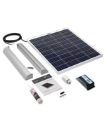 Solar Technology 80W Rigid Solar Panel Aero Mounts & 15A MPPT