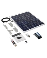 Solar Technology 80W Rigid Solar Panel L Brackets & 15A MPPT