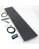 Solar Technology 60W Black Flexi Rear Exit Solar Panel & 10A PWM