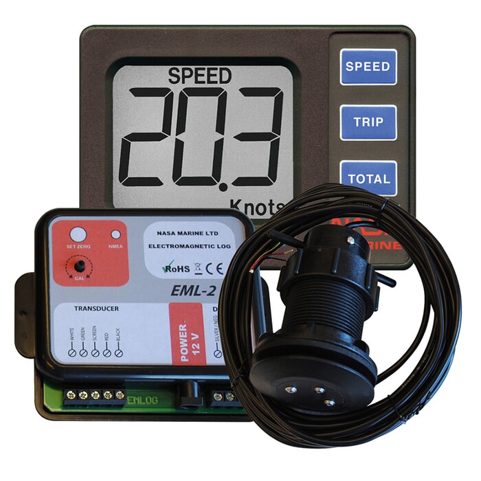 Nasa Electromagnetic Log, Data box & Target Log Display | Sealutions Marine