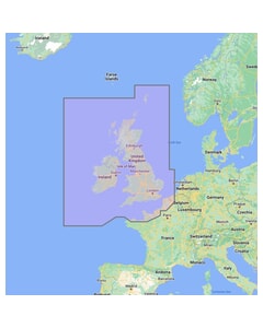 Furuno TimeZero Wide Area Chart: UK, Ireland and the Channel
