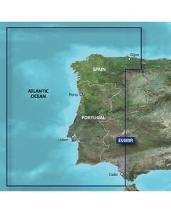 Garmin BlueChart G3 Regular Area - HXEU009R Portugal & Northwest Spain
