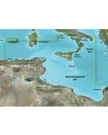 Garmin BlueChart G3 Vision - VEU013R: Italy Southwest & Tunisia