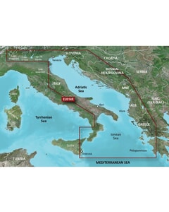 Garmin BlueChart G3 Regular Area - HXEU014R Italy, Adriatic Sea