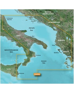 Garmin BlueChart G3 Vision - VEU453S: Adriatic Sea, South Coast