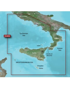 Garmin BlueChart G3 Vision - VEU460S: Sicily - Lido de Ostia
