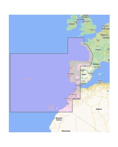 Furuno TimeZero Wide Area Chart: West European Coasts