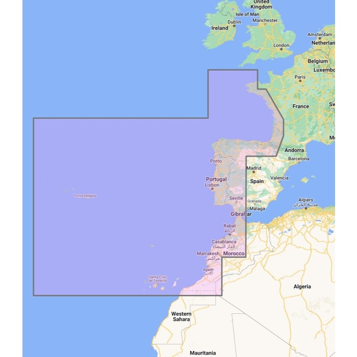 Furuno TimeZero Wide Area Chart: West European Coasts | Sealutions Marine